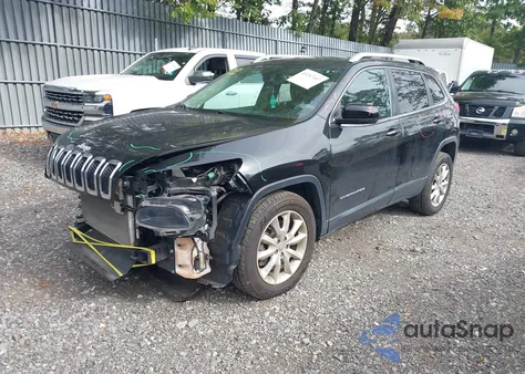 2015 Jeep Cherokee Limited из США, поврежденный, VIN 1C4PJMDS6FW752614